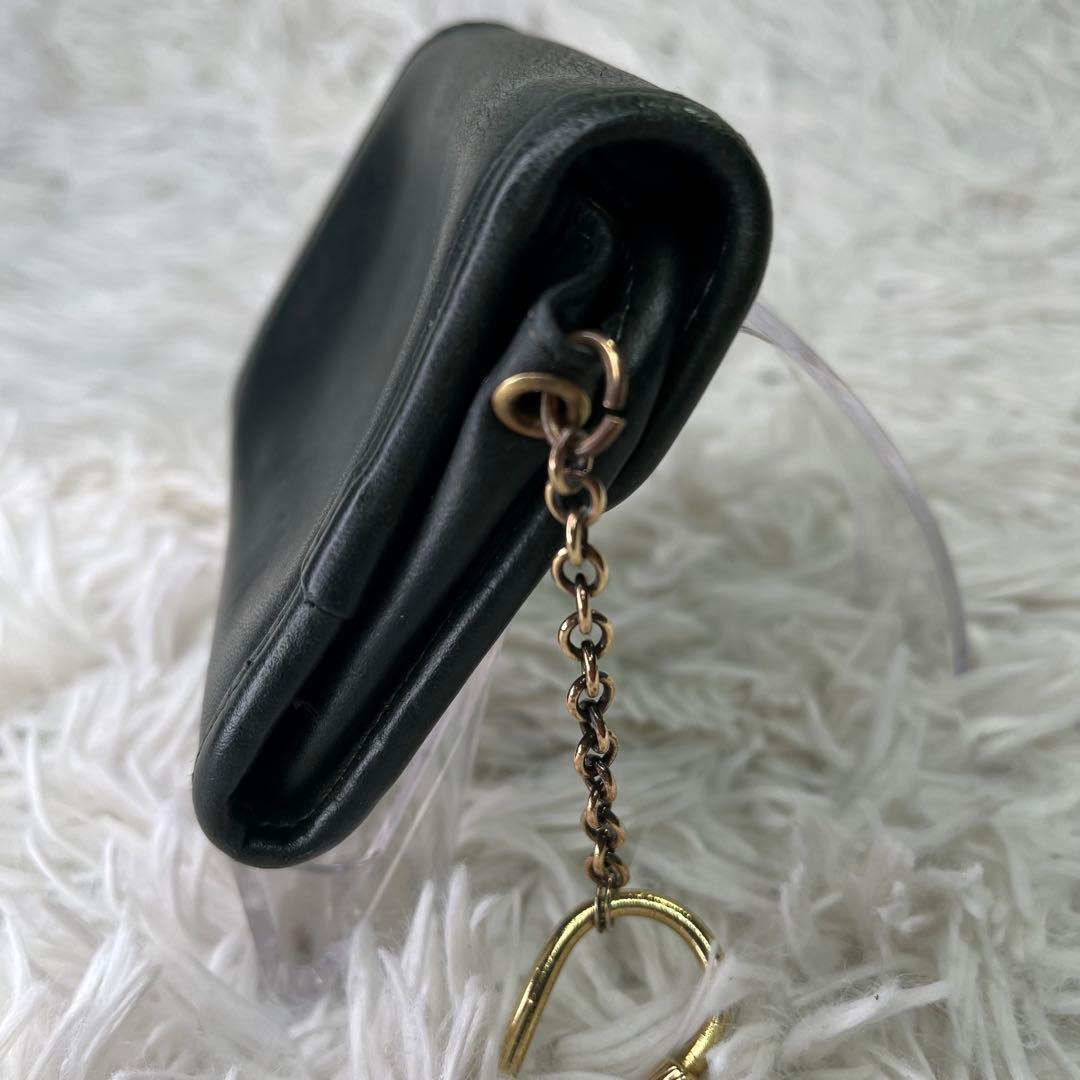 激レア✨オールドコーチ　ケース　ミニ財布　コンパクト　7219 グリーン