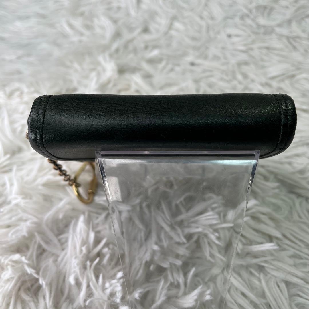 激レア✨オールドコーチ　ケース　ミニ財布　コンパクト　7219 グリーン