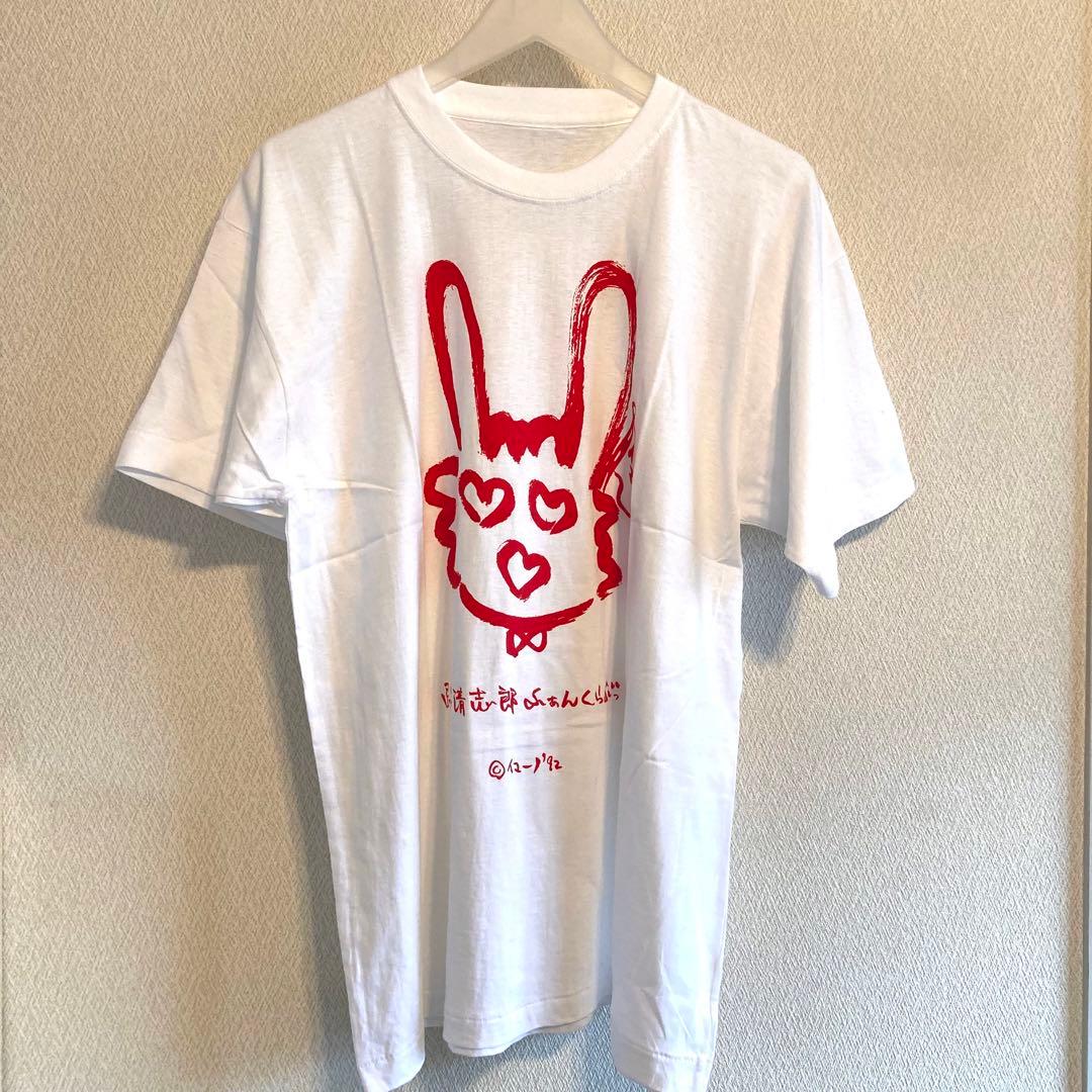 忌野清志郎　Tシャツ　忌野ふぁんくらぶっ　ヒトハタウサギ