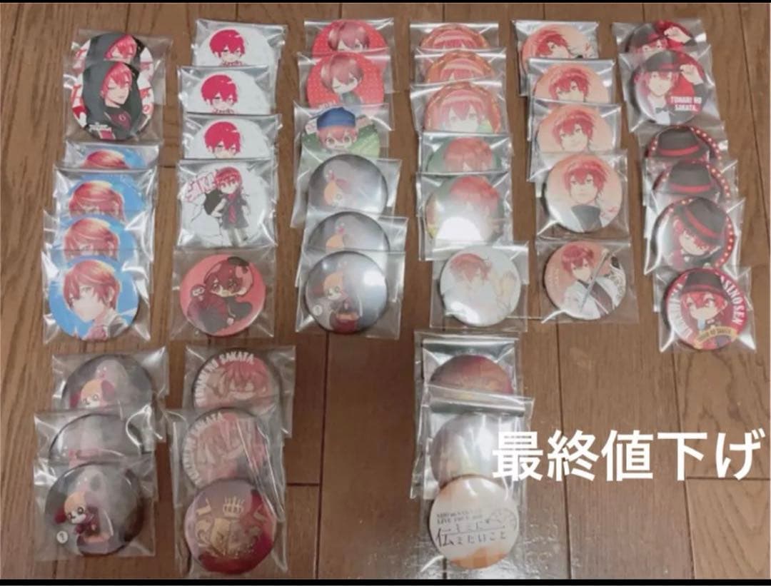 となりの坂田 缶バッジ まとめ売り グッズ