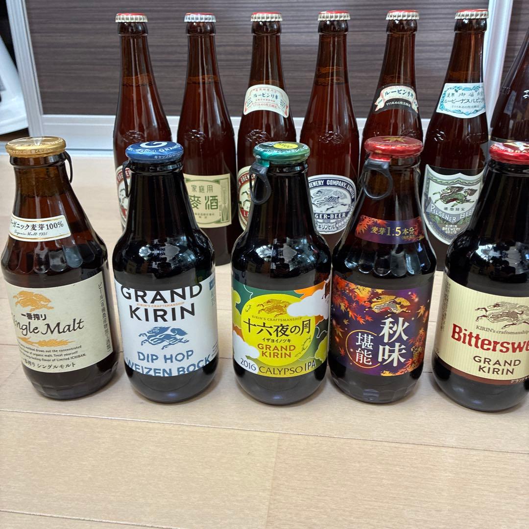 昭和レトロなビールの置物セット専用ケース付き