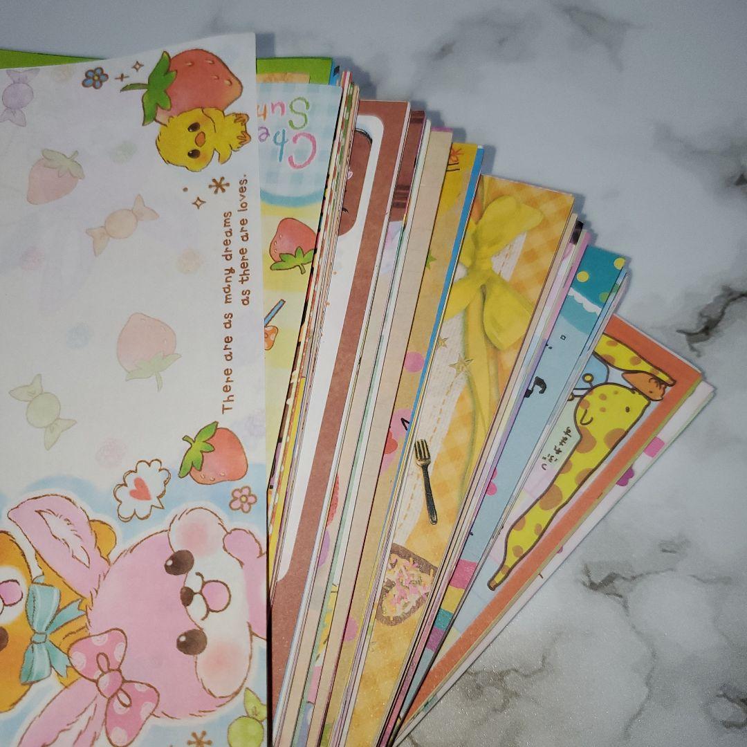 優花︎　激レア　平成レトロ　平成女児　バラ　メモ　大量　うさぎ　ねこ