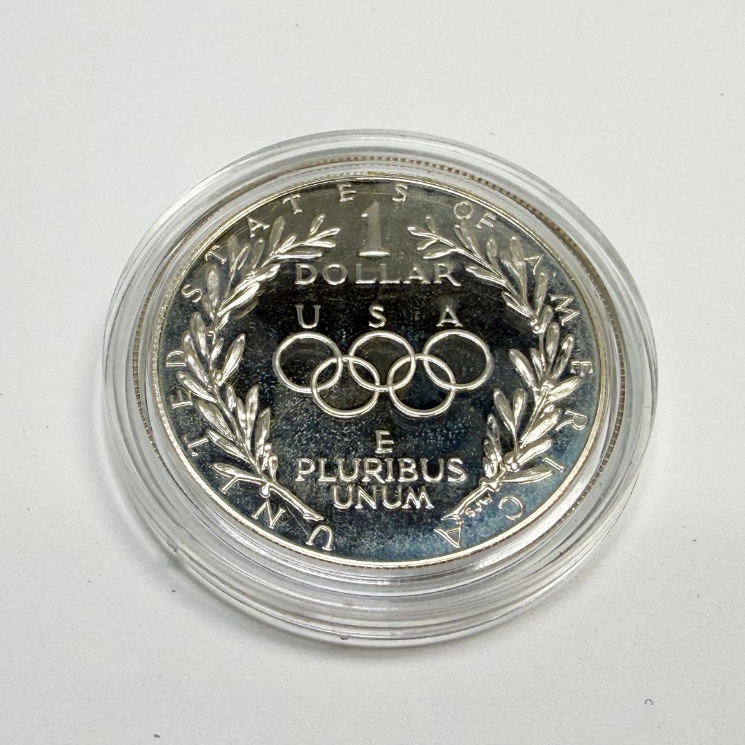 1988年 アメリカ合衆国 ソウルオリンピック 記念 1ドル 銀貨