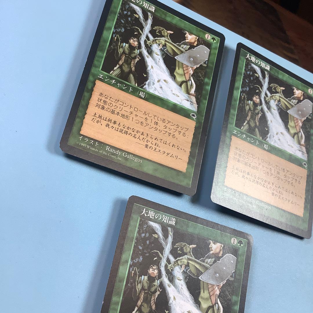 *バラ売り可* 大地の知識/Earthcraft TMP日本語3枚セット