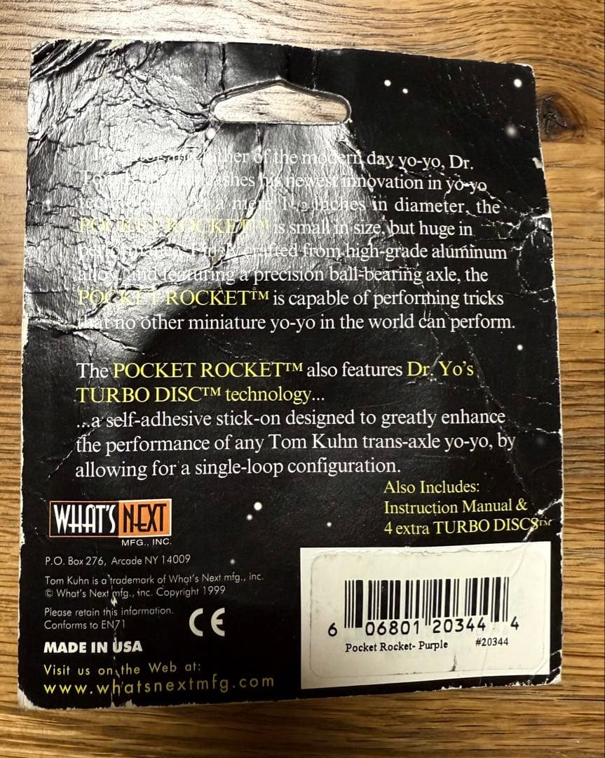 Tom Kuhn Yo-Yo トムクーン ポケットロケット ヨーヨー