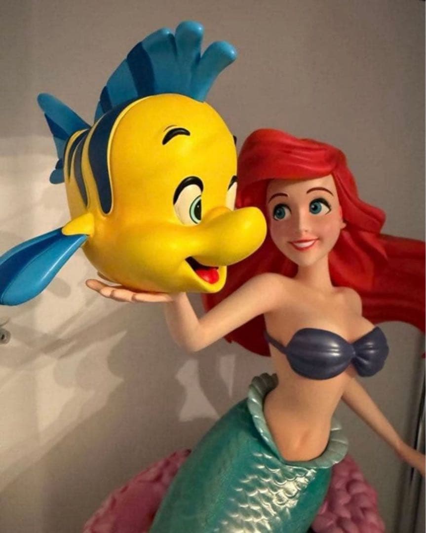 リトルマーメイド　アリエル　フランダー　マスタークラフト　ビッグフィギュア