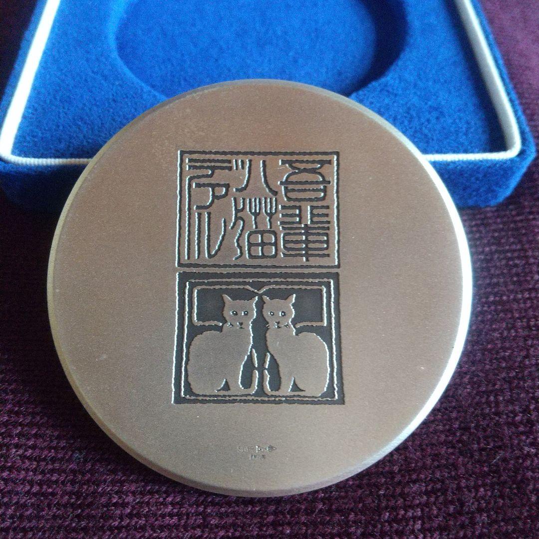 夏目漱石肖像メダル 純銀