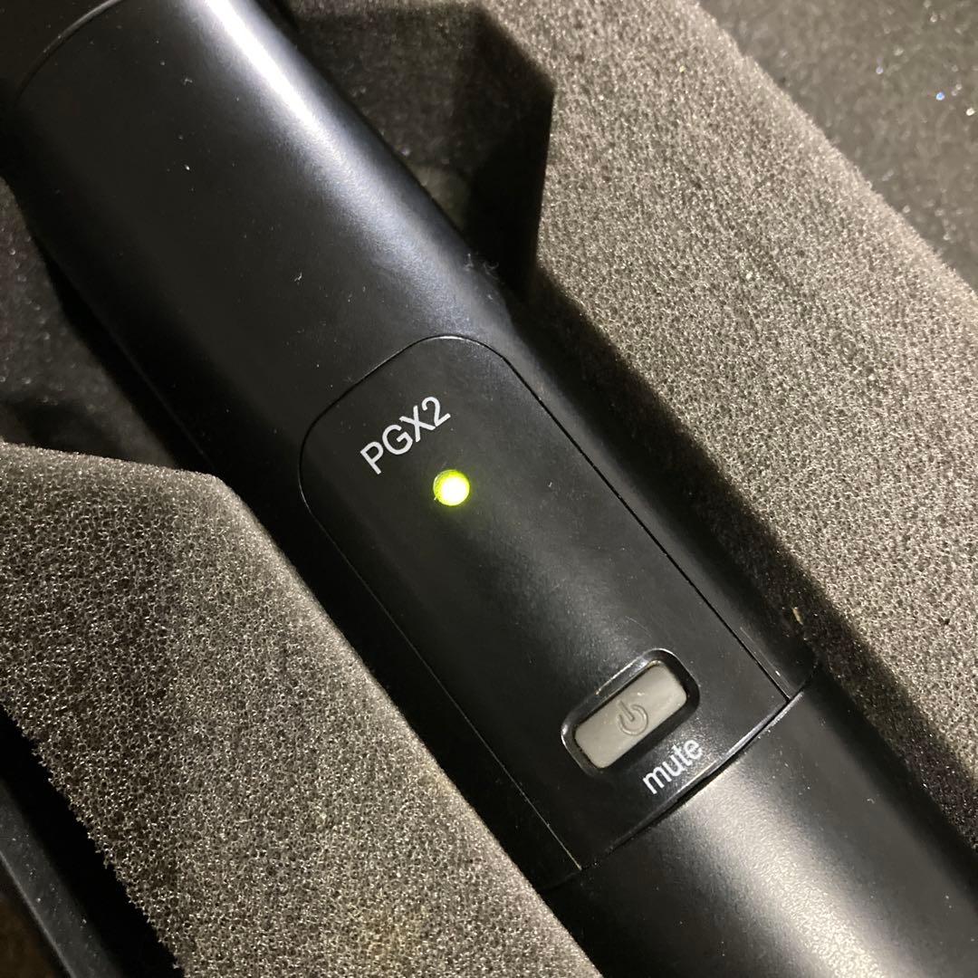 オ*ー様 ジャンク SHURE PGX2 PGX4 SM58 ワイヤレスシステム