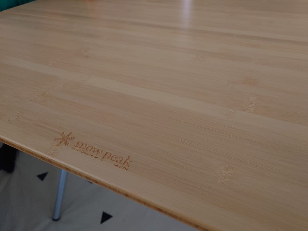 最終値下げ: Peak ワンアクションテーブルロング竹