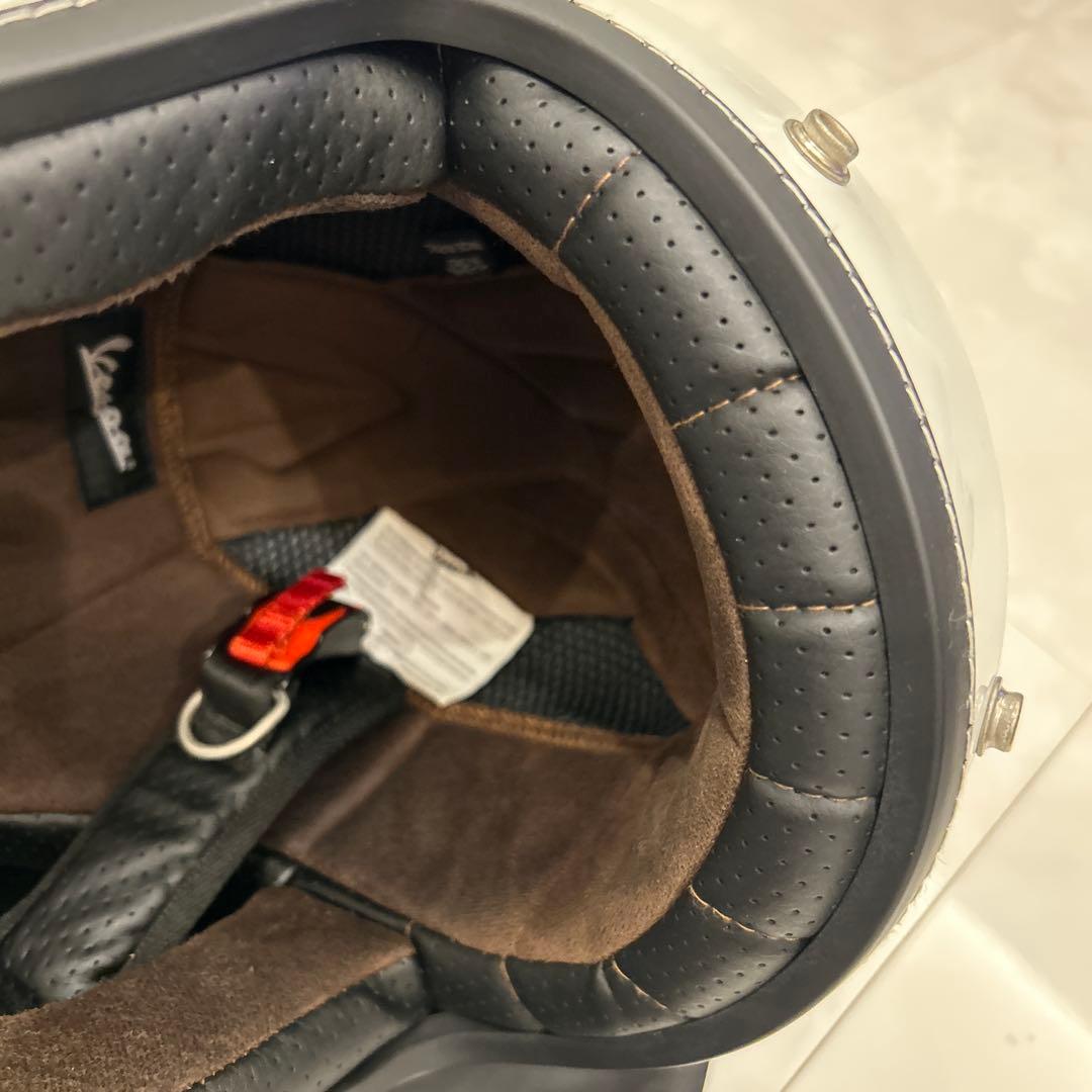 Vespa ホワイトヘルメット Lサイズ
