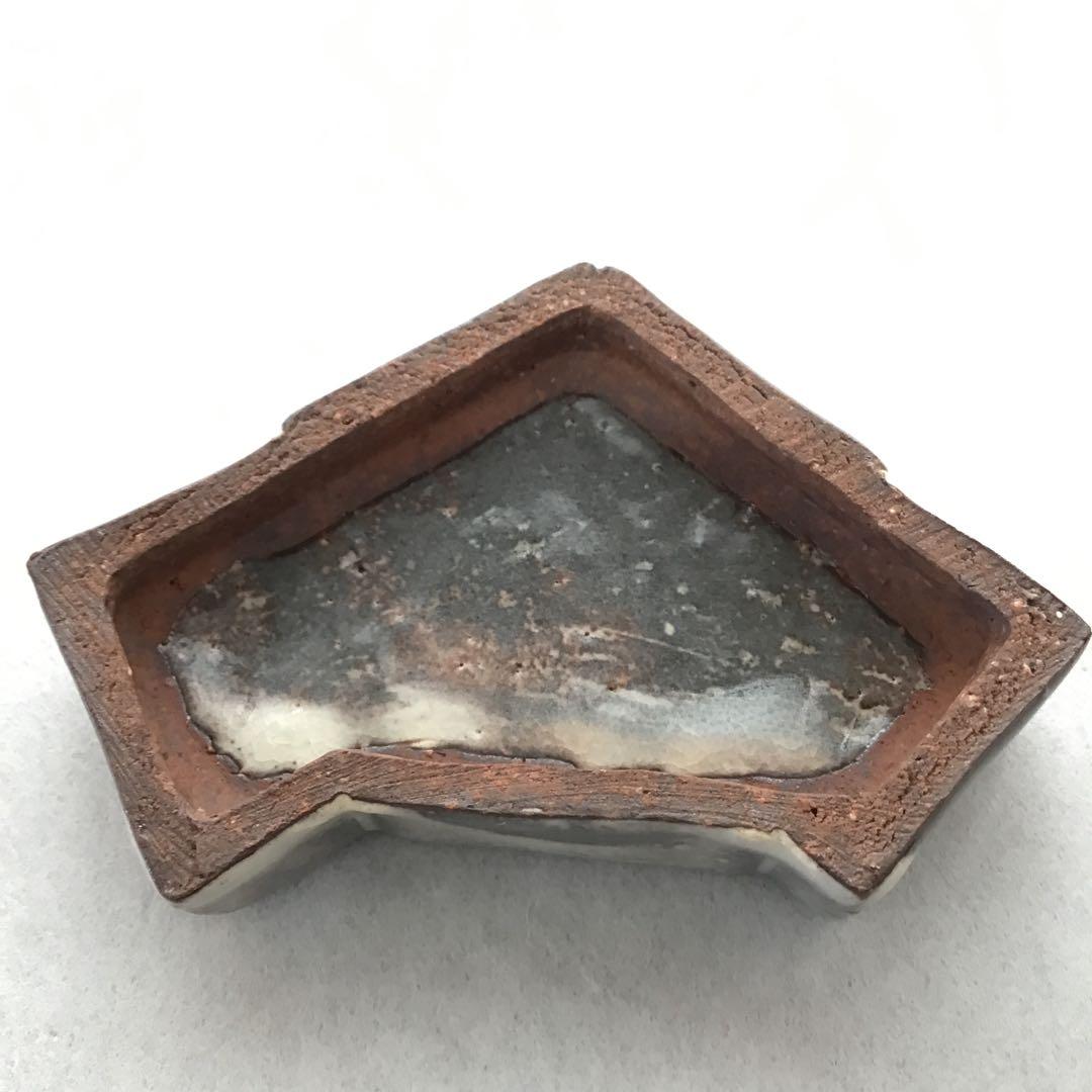 茶道具　萩焼「結文」　香合　田原陶兵衛作　栞　共箱　S79KG