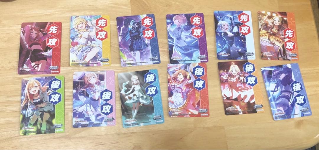 学園アイドルマスター RR以下4コン AB混合＋TD4コン＋先攻後攻マーカー付き