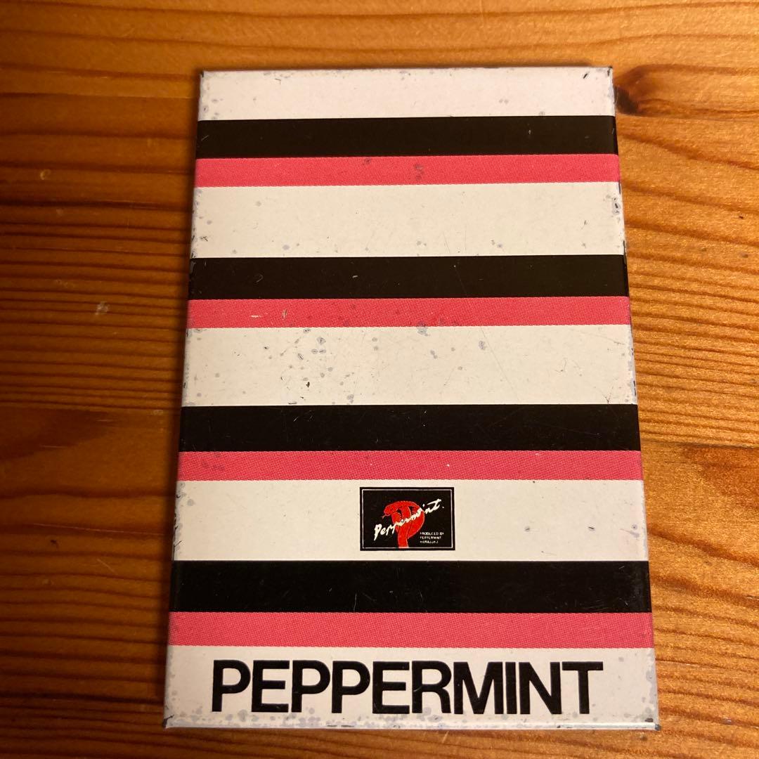 80年代当時物 ペパーミント　ハンドミラー&メモ帳　5点セット　ロカビリー
