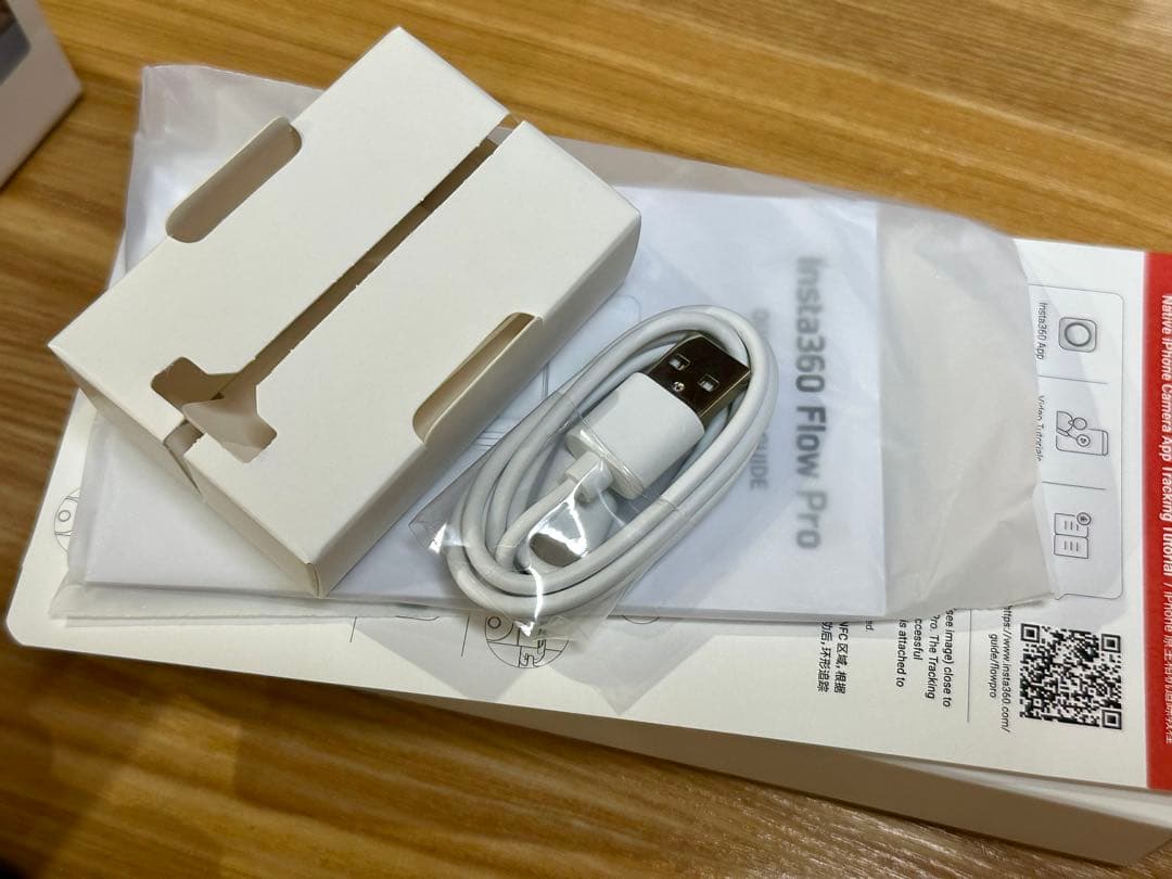 【ライト、マグネット付き美品】Insta360 Flow Pro