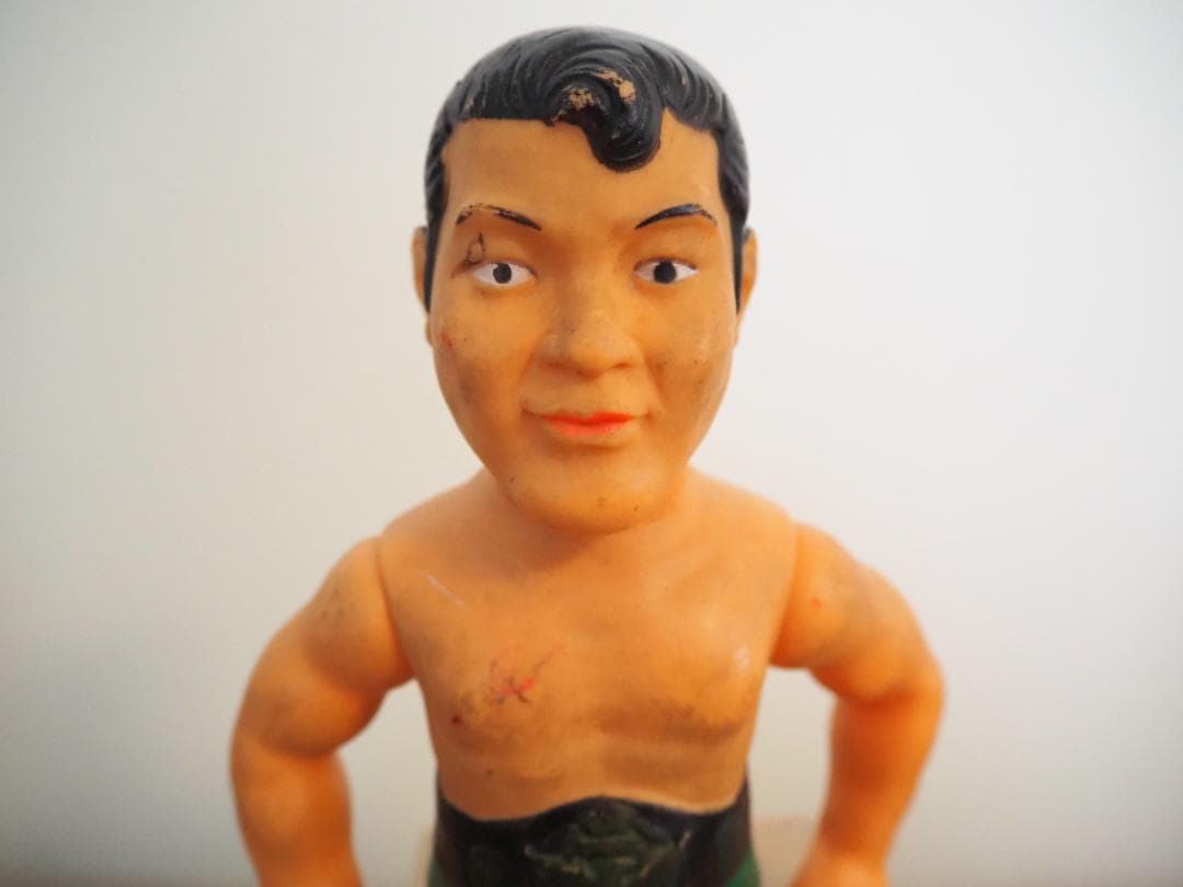 アントニオ猪木　ソフビ　24cm　当時物　希少　ブルマァク　日本プロレス