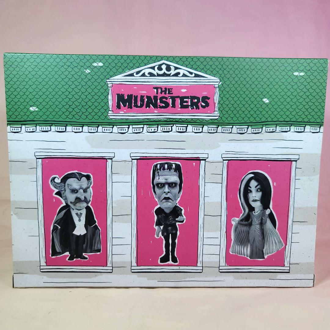 【NECA】新品 正規品 マンスターズ リトルビッグヘッドフィギュア 3体セット