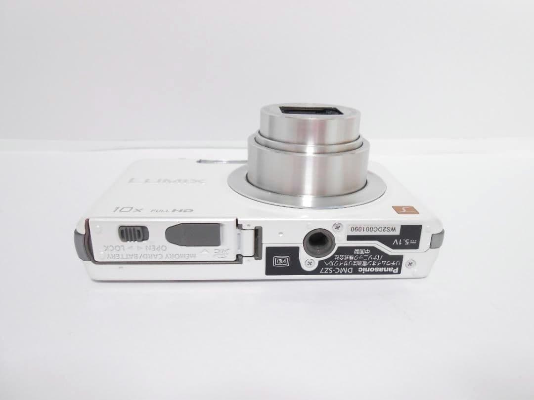 【お値下げ歓迎・美品】Panasonic LUMIX DMC-SZ7 ホワイト