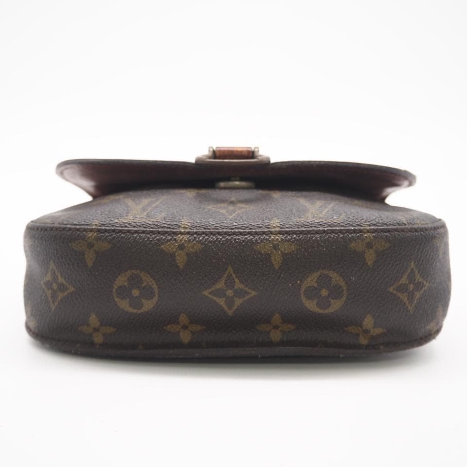 LOUIS VUITTON ショルダーバッグ サンクルーMM ブラウン ベージュ