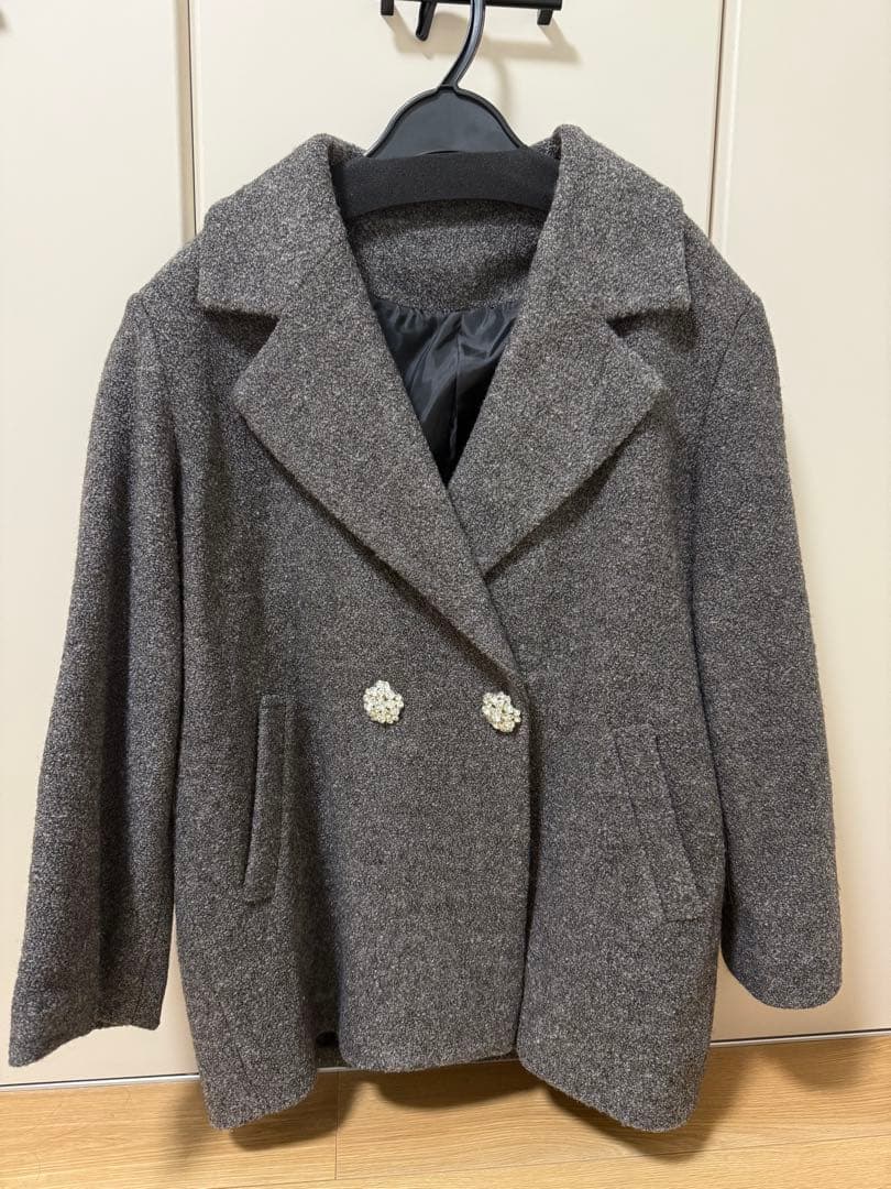 【新品未使用】Acka. over wool jacket