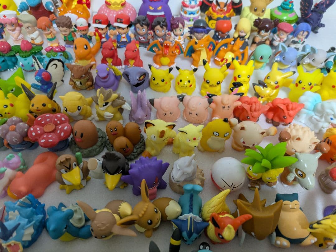 ポケモン ポケモンキッズ 指人形 286個 1996年〜2022年 BOX付き