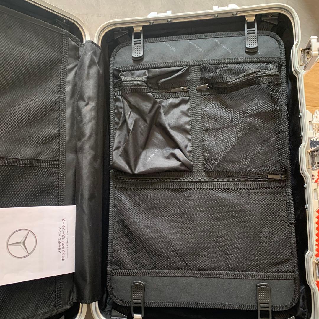 たま　非売品　メルセデスベンツ　スーツケース　シルバー　アルミ　キャリー