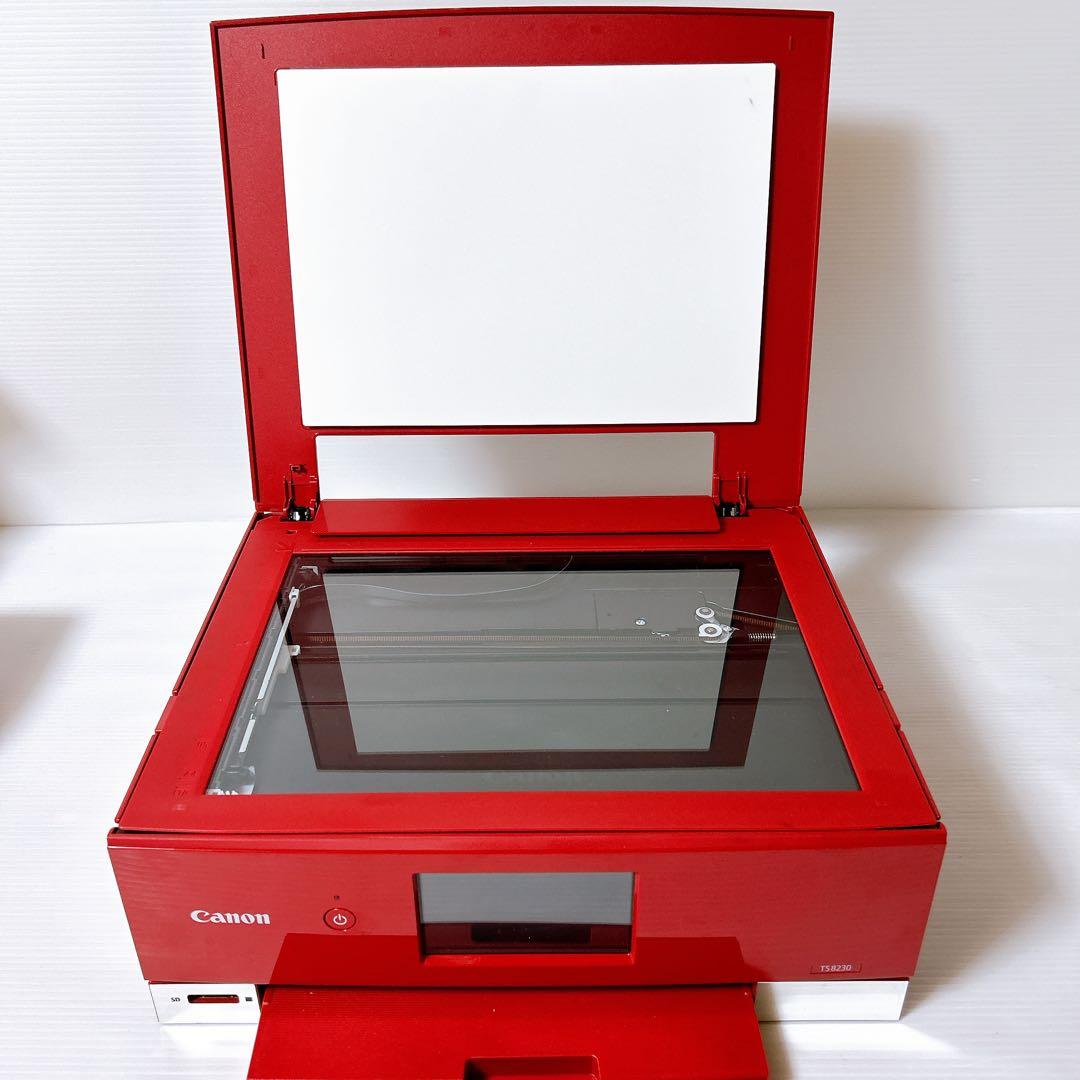 Canon プリンター 複合機 PIXUS TS8230 レッド