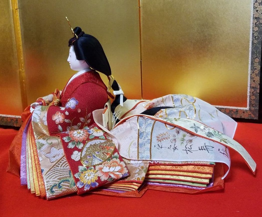 雛人形　松寿作　親王飾り
