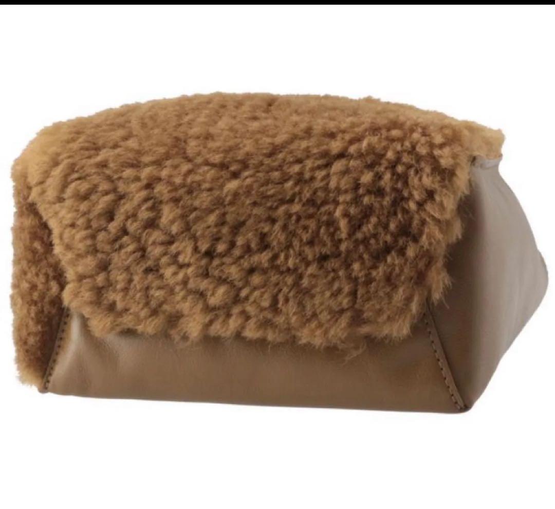 MARNI ファー レザー トートバッグ