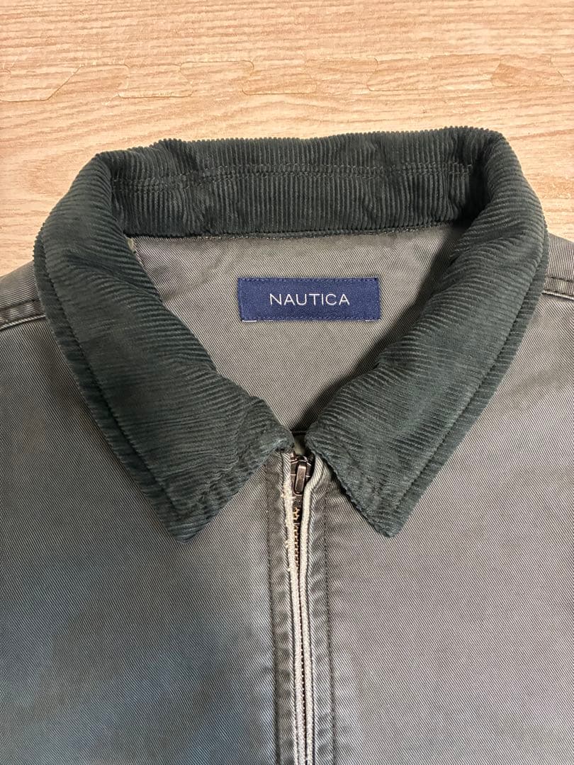 NAUTICA Garments Dyed Chino Zip Mブルゾン