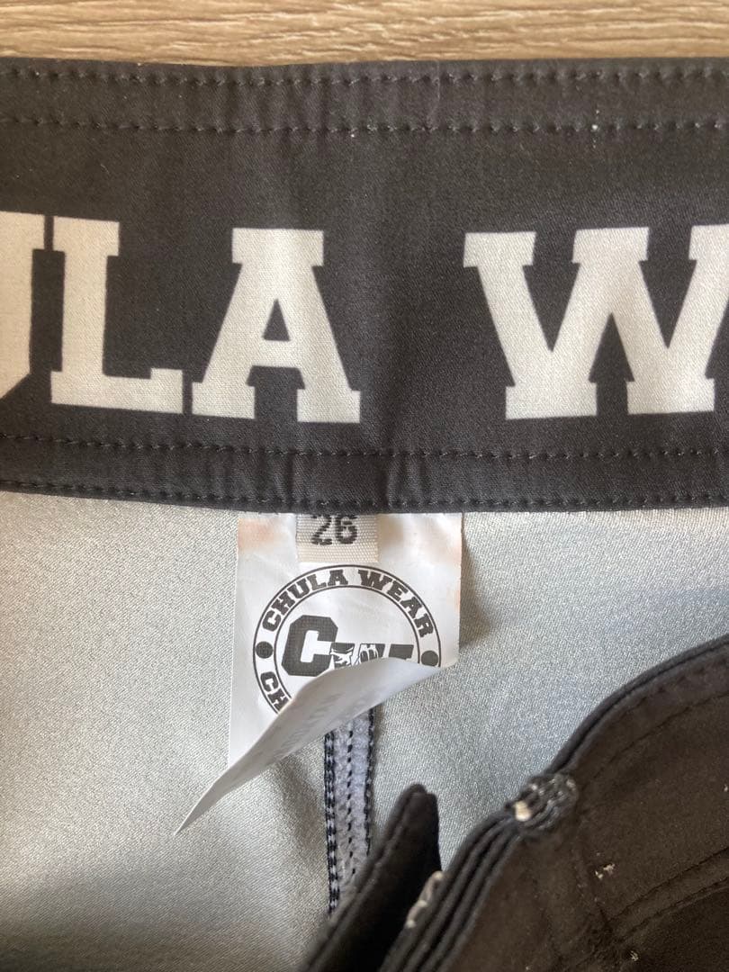 CHULA WEAR ボードショーツ ブラック/ピンク