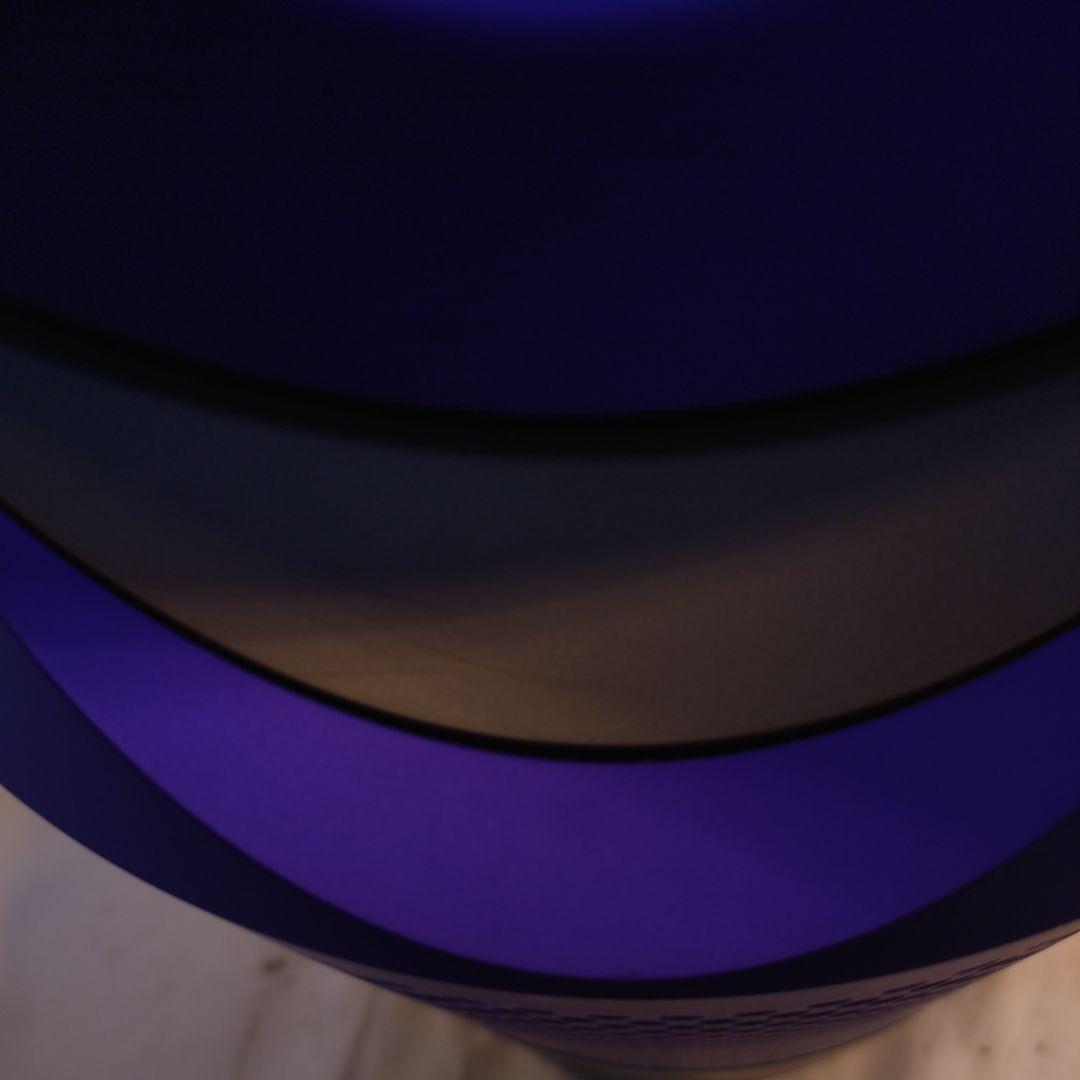 HP01空気清浄機能付きファンヒーター　hot+cool 青色 リモコン付き