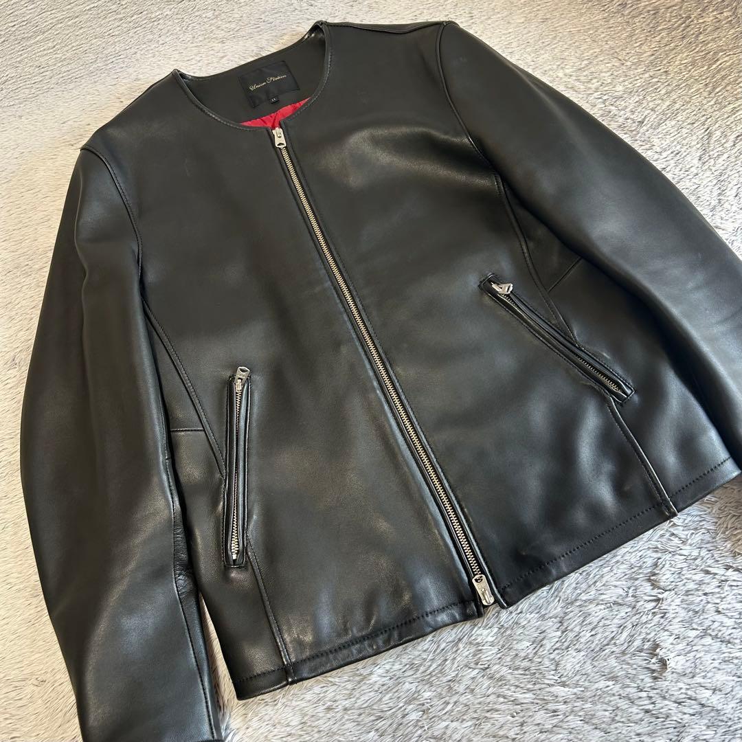 UNION STATION ユニオンステーション　シングルレザージャケット　XL