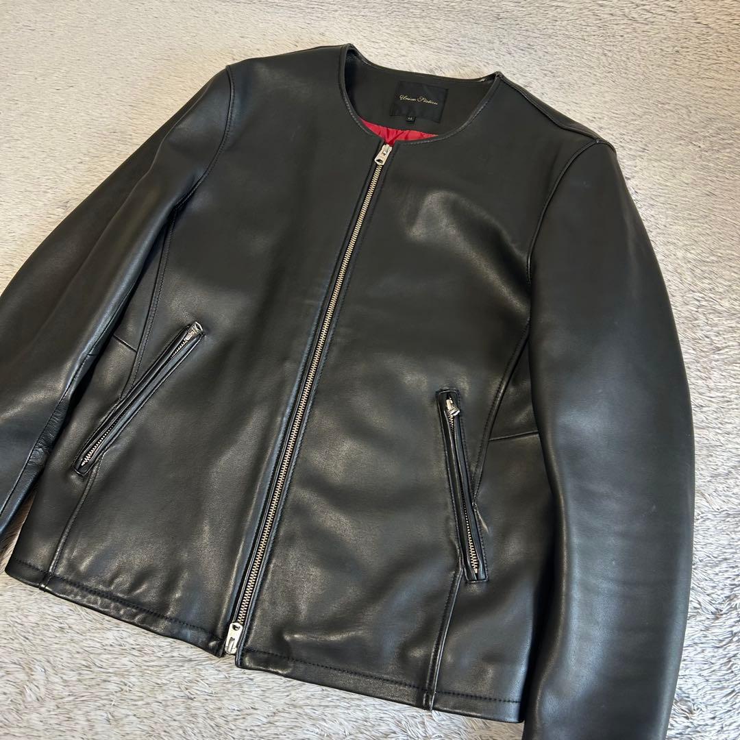 UNION STATION ユニオンステーション　シングルレザージャケット　XL