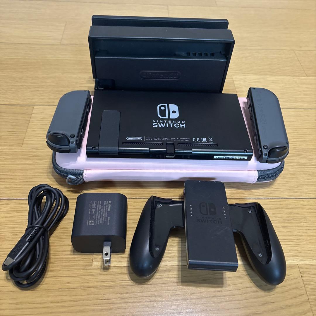 Nintendo Switch Joy-Con グレー　スイッチ