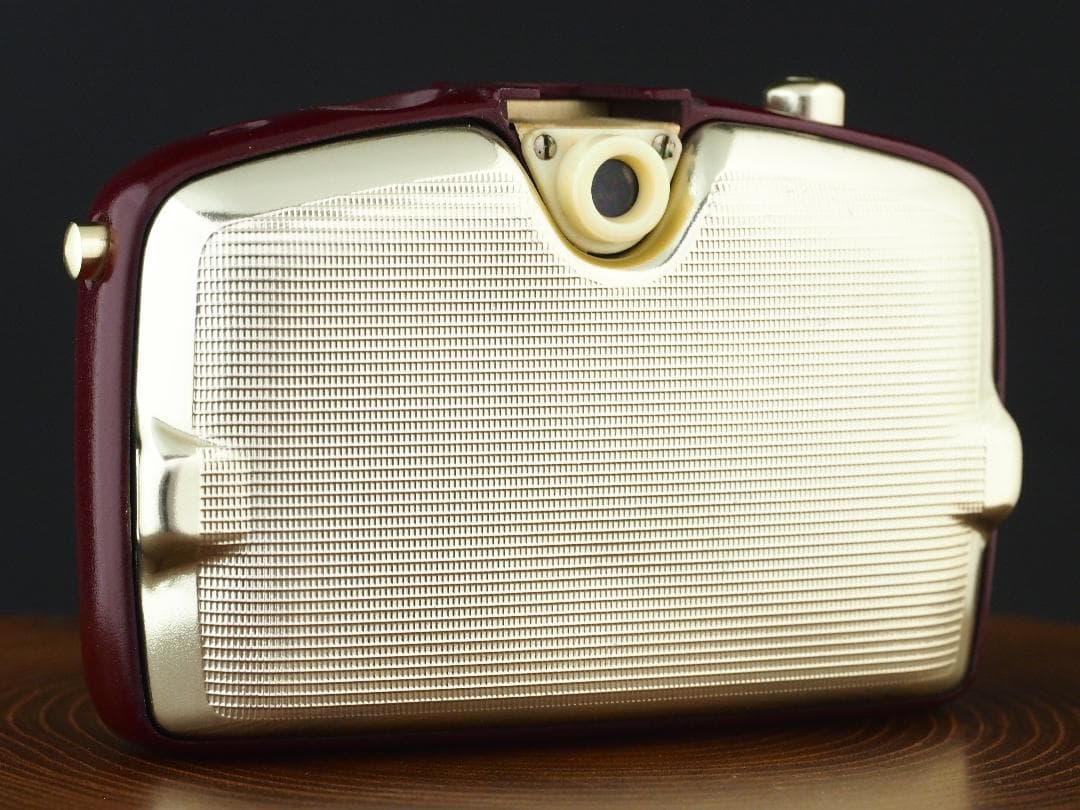 PENTI ハーフ判カメラ TRIOPLAN 3.5/30 ワインレッド