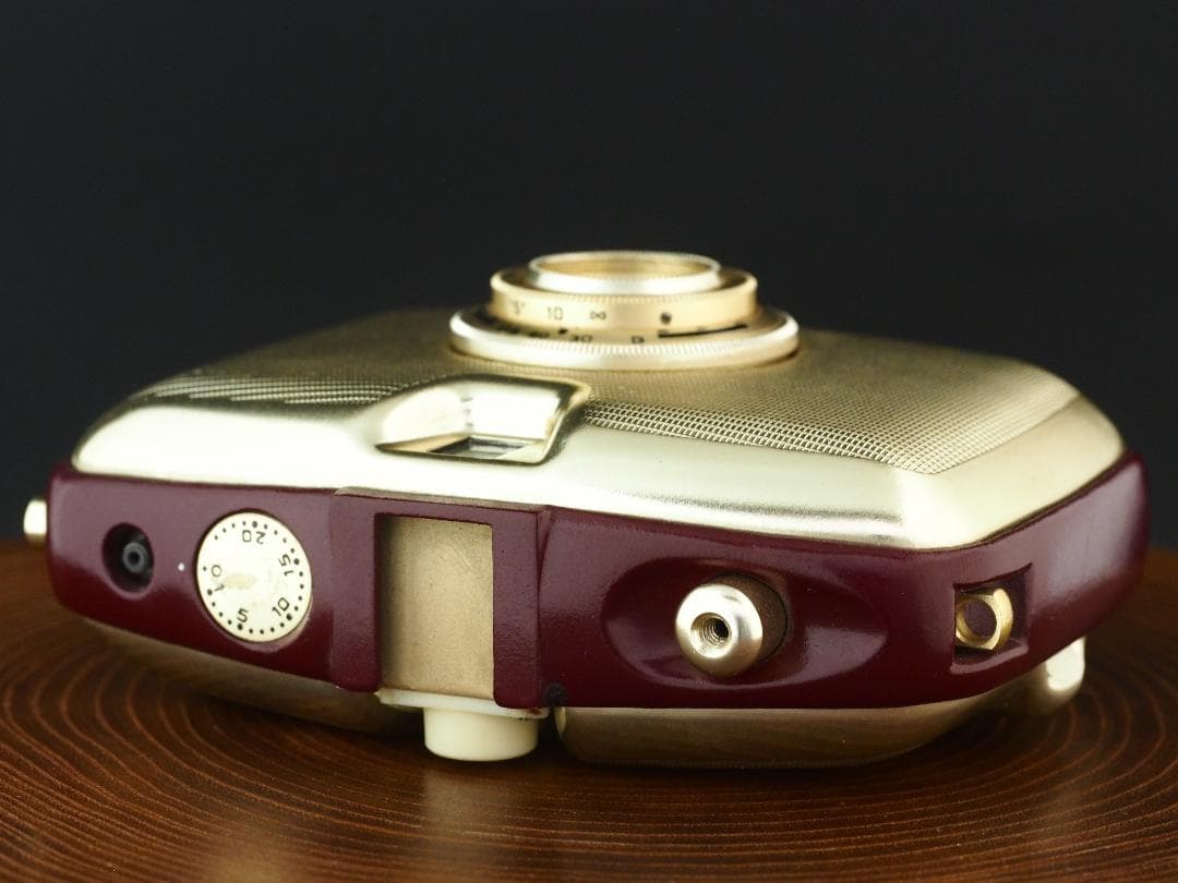 PENTI ハーフ判カメラ TRIOPLAN 3.5/30 ワインレッド