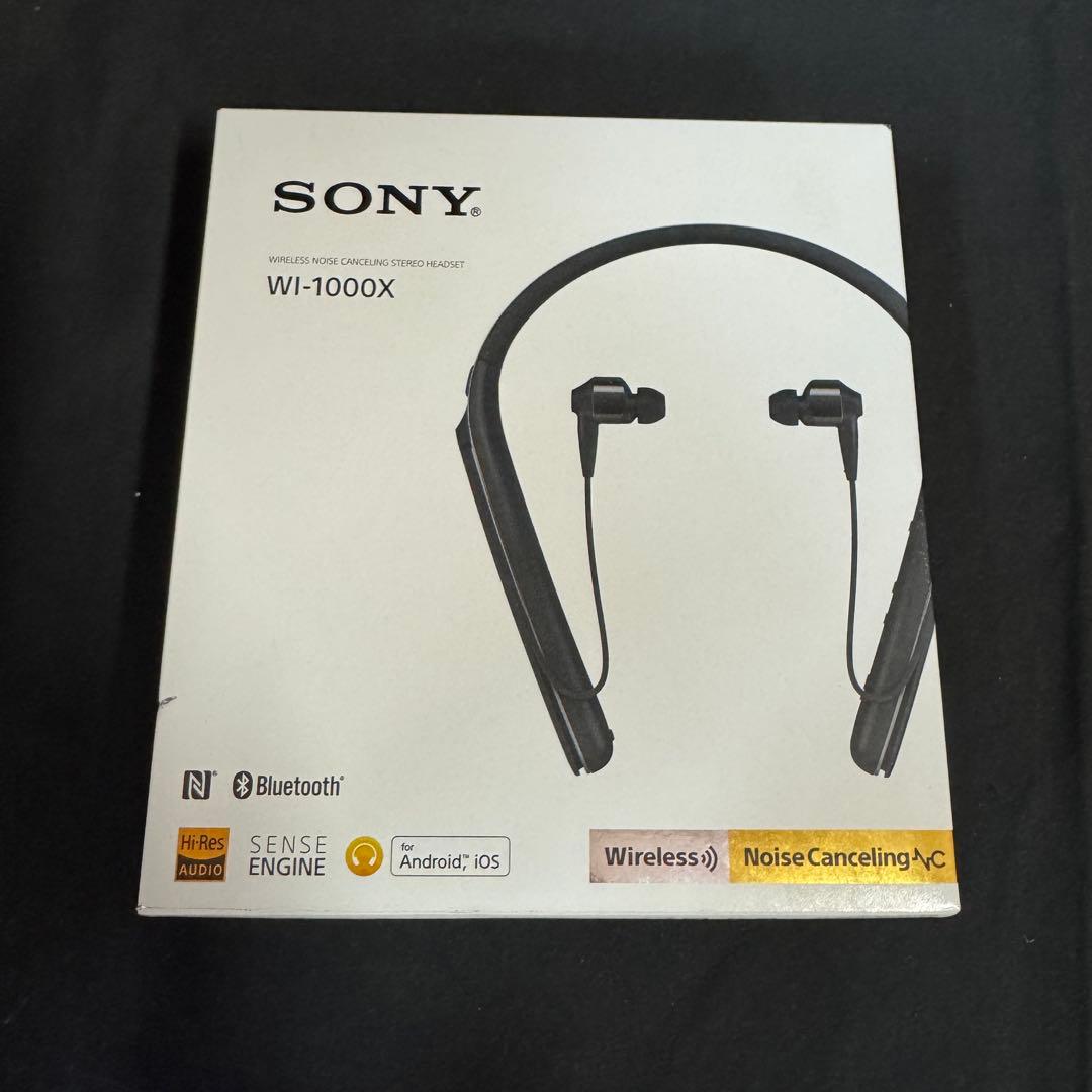 SONY WI-1000X ワイヤレスノイズキャンセリングステレオベッドセット