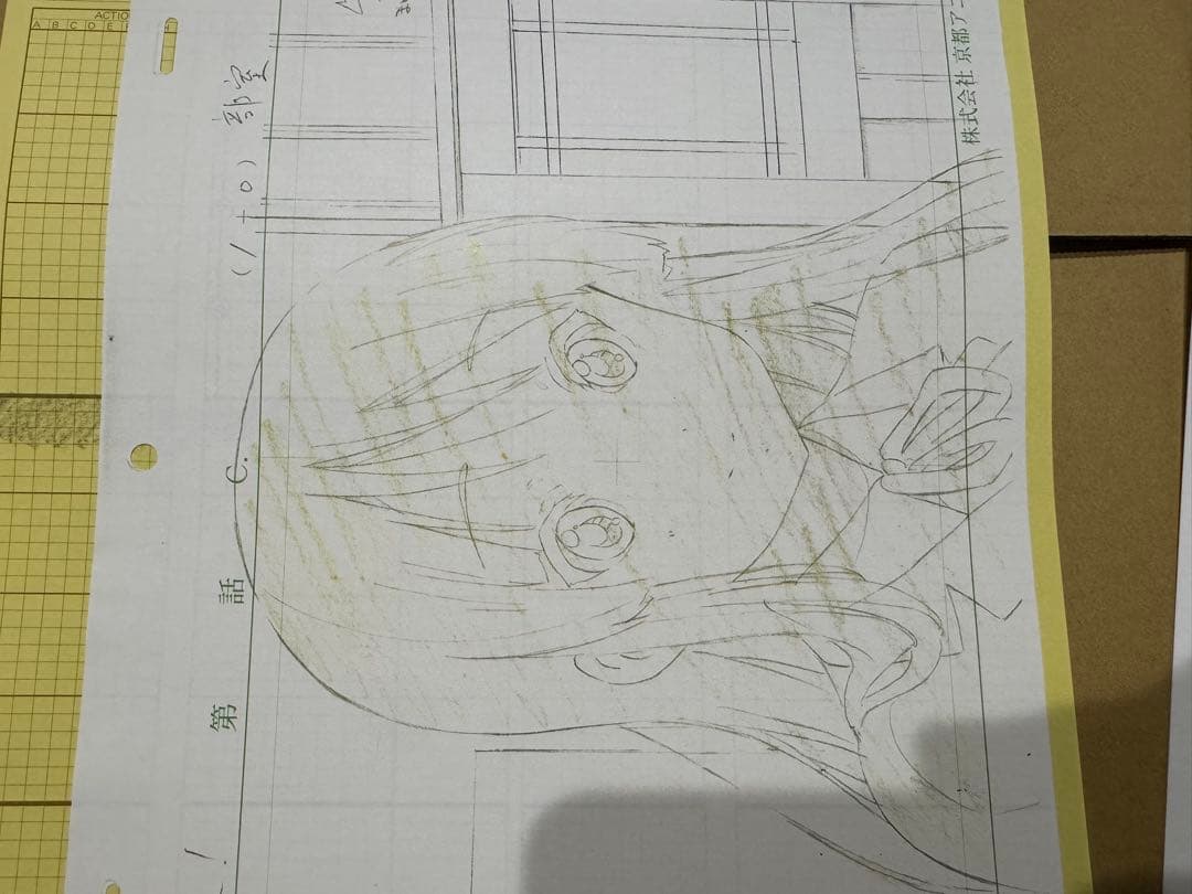 けいおん　秋山　澪　京都アニメーション　生動画　保証書付