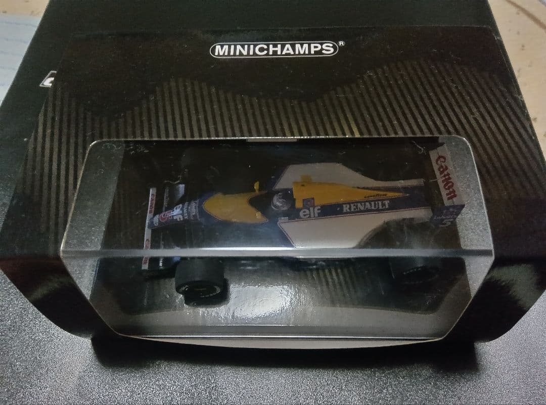 1/43 ミニチャンプス　ウイリアムズ　FW14B マンセル　チャンピオンBOX