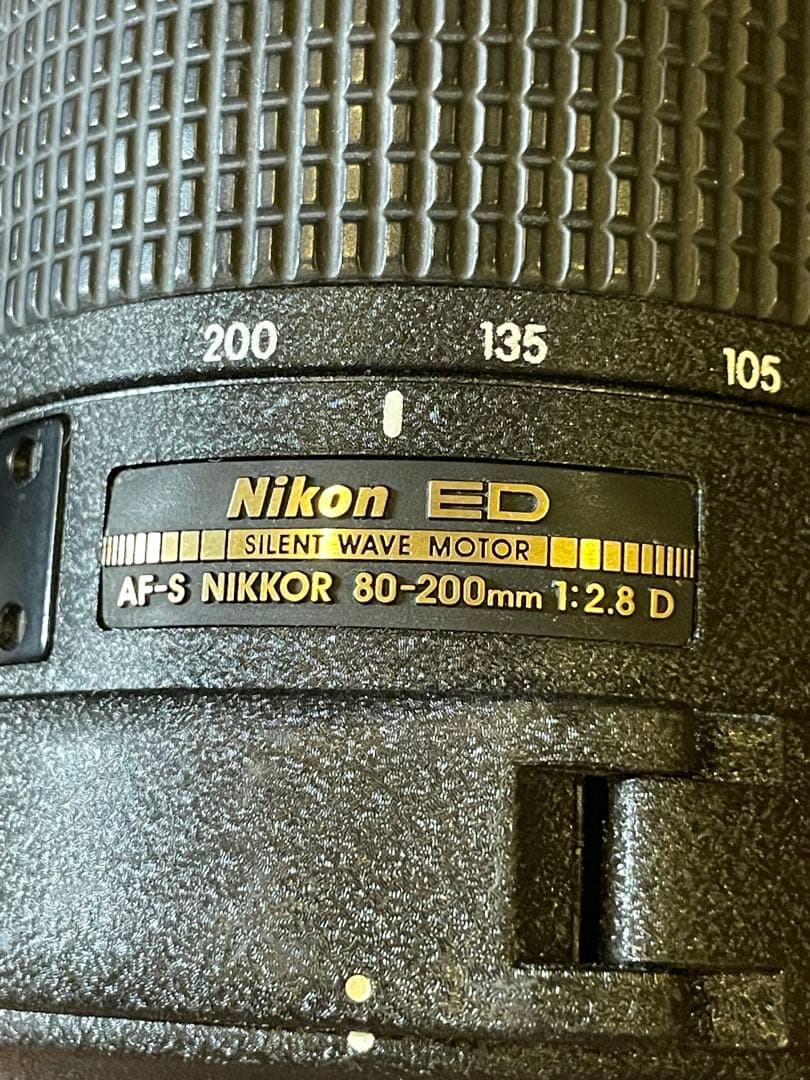 Nikon AF-S NIKKOR 80-200mm f/2.8 D 動作未確認