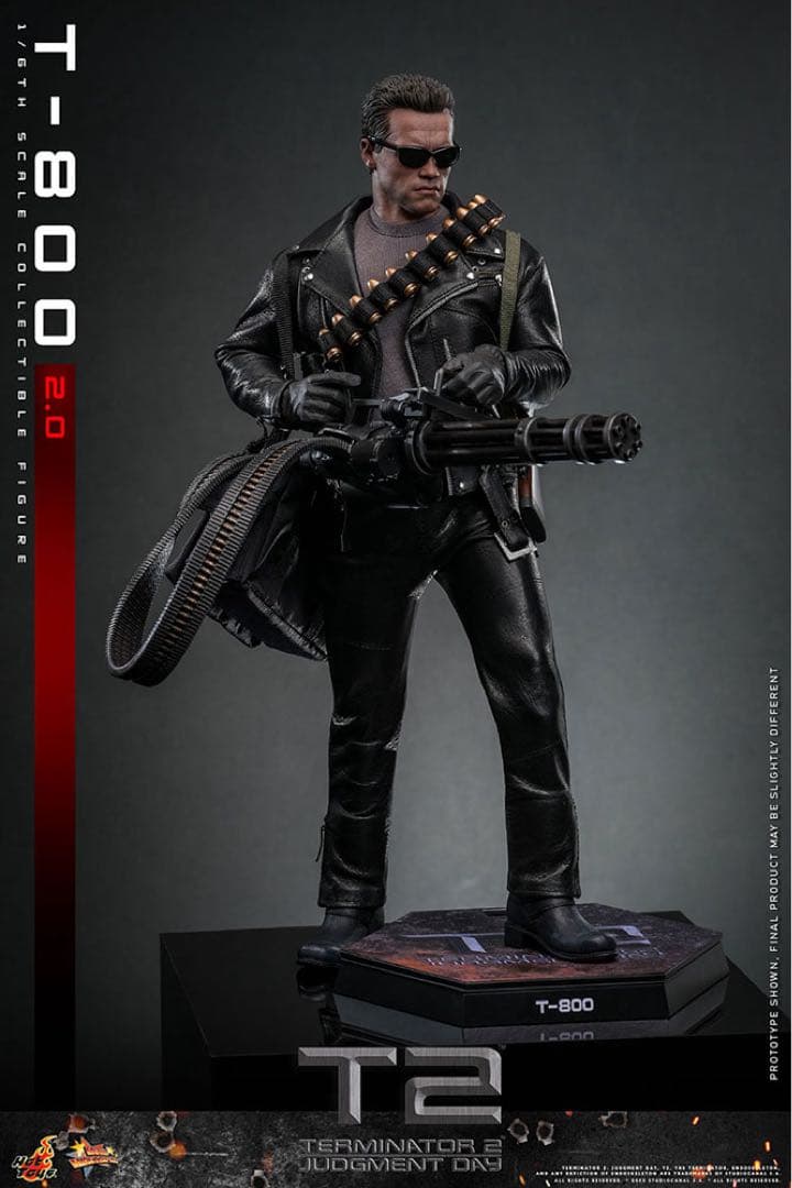 Hot toys ムービーマスターピース 1/6 T-800 ver.2.0