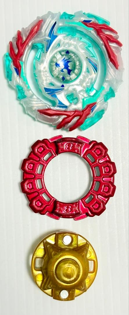 ベイブレードバースト ドレインファブニル.8.Ntクリムゾンホワイトver