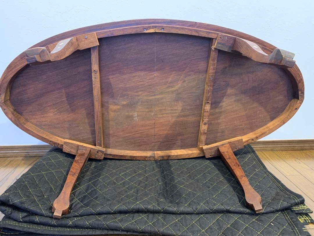 象嵌　ソファテーブル　センターテーブル　一枚板？　アンティーク　工芸品