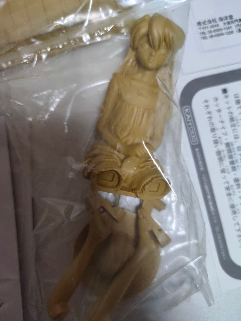 シンジとアスカ　エヴァンゲリオン　ガレージ