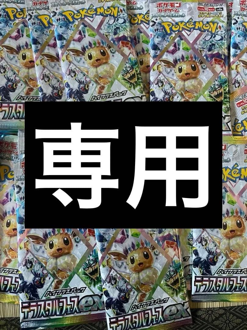 ポケモンカードゲーム　テラスタルフェスパック