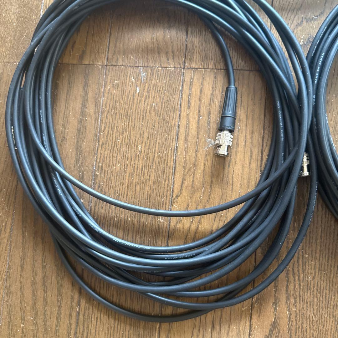 断捨離くらげ BNC-BNC コンポジット　映像ケーブル　20m2本、