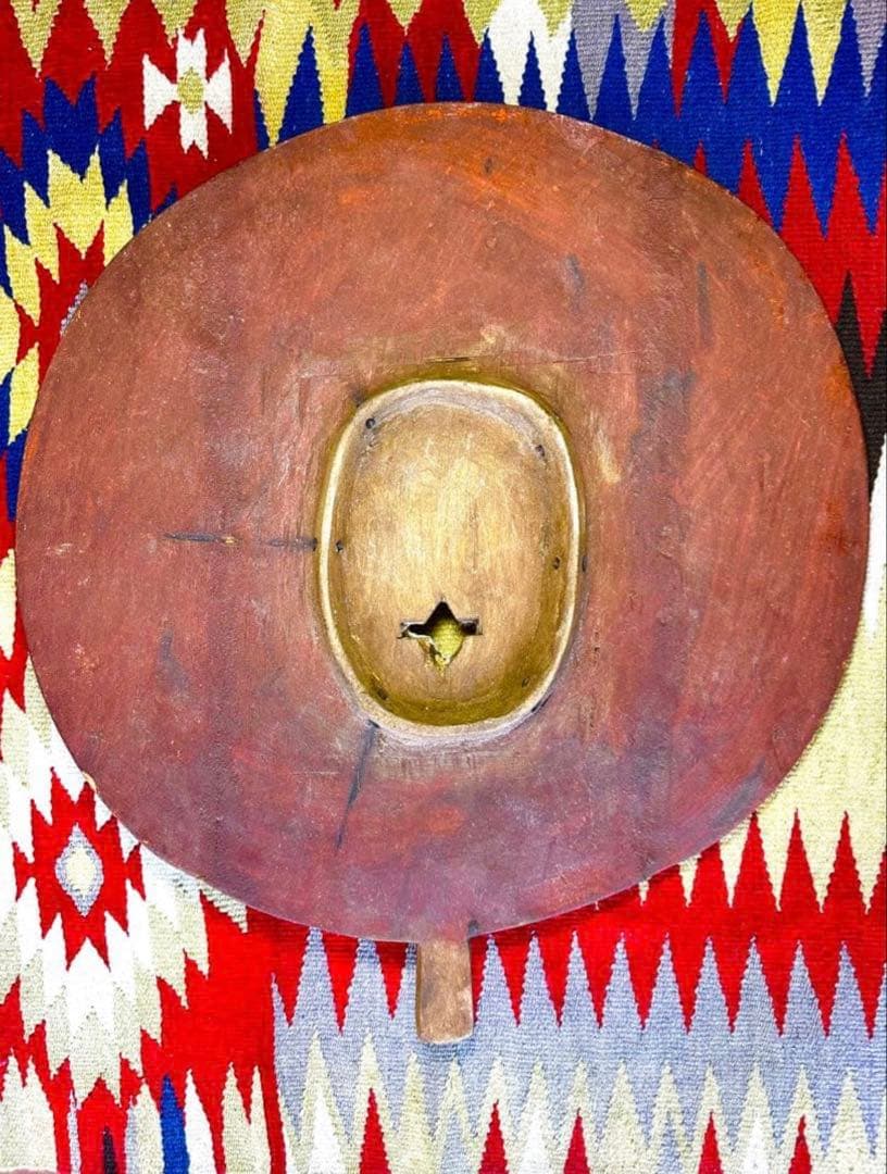 アフリカ民藝 ブルキナファソ ブワ族 仮面 プリミティブアート 木彫り マスク