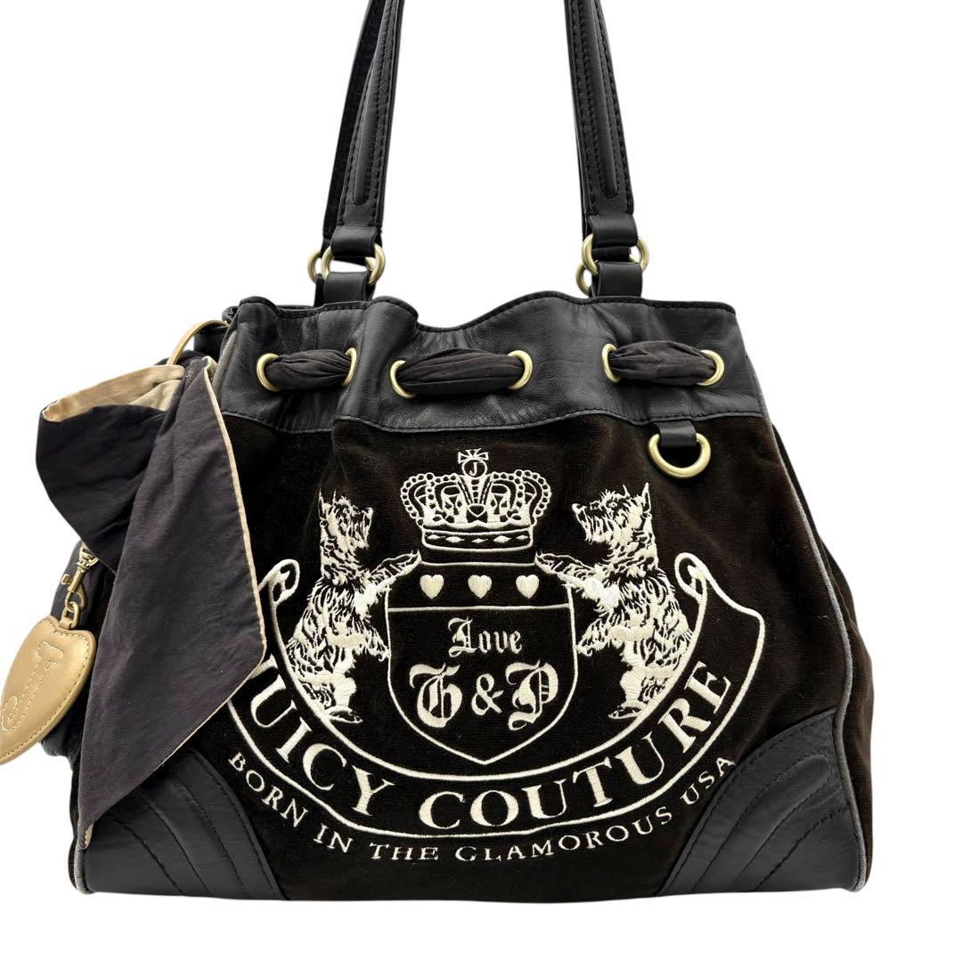 juicy couture ジューシークチュール　平成　ハンドバッグ ブラック