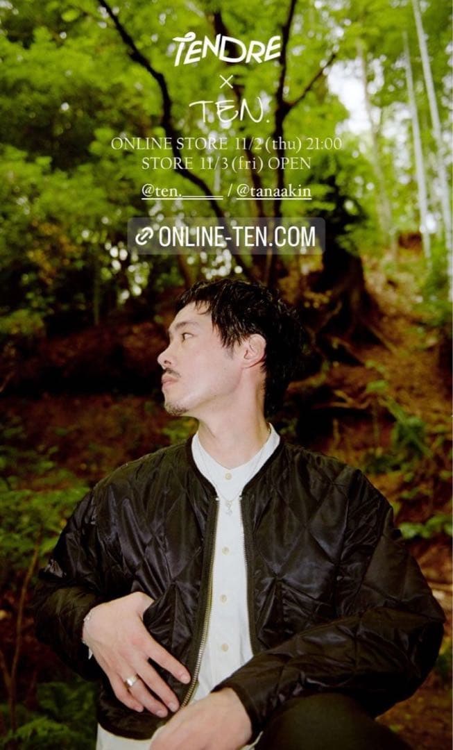 【美品】TENDRE 河原太朗 リング 18号