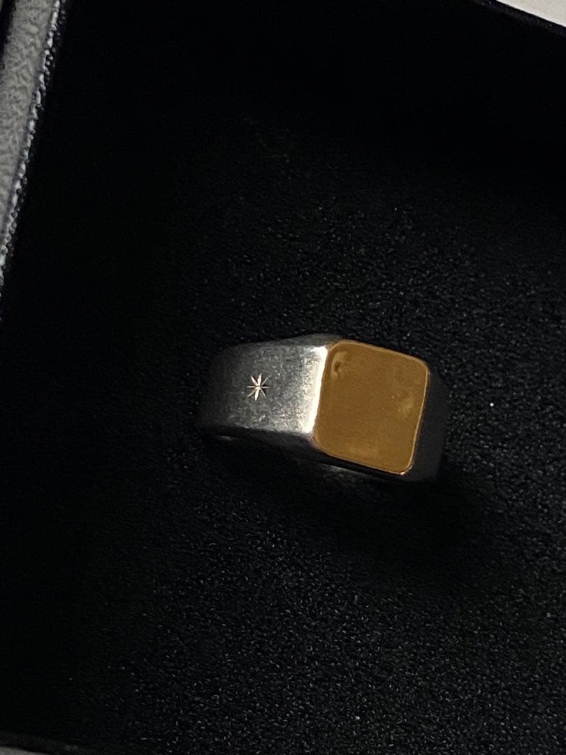 【美品】TENDRE 河原太朗 リング 18号